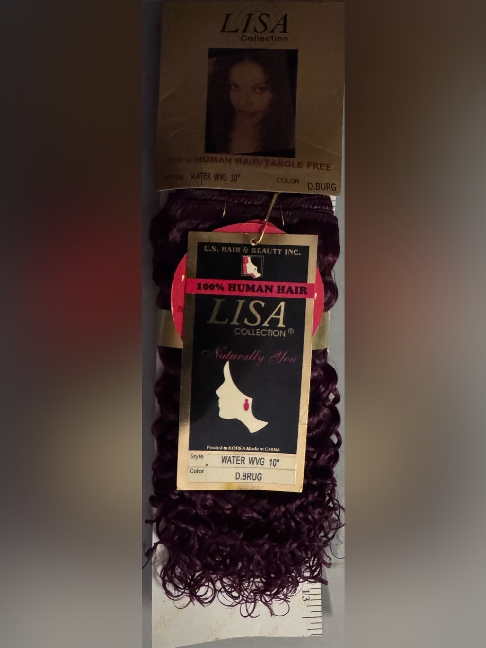 Lisa collection. 100% human hair. Water wave 🍒